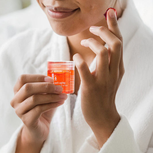 2 Pack Facial Therapy Gel Face Mask with Mask Applicator