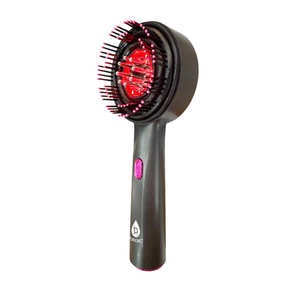 3-in-1 LED Therapy Scalp & Hair Treatment Brush – Stimulate Growth, Boost Volume, Enhance Scalp Health