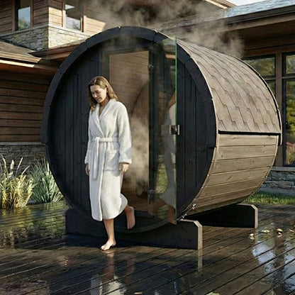 SaunaLife Model E7B Sauna Barrel