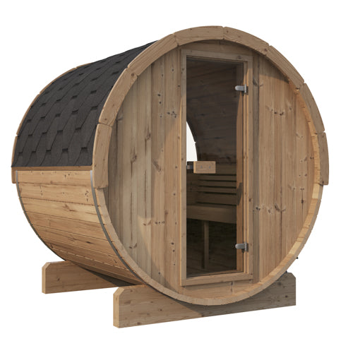 SaunaLife Model E7W Sauna Barrel-Window