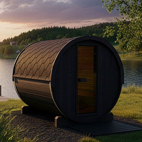 SaunaLife Model E8B Sauna Barrel