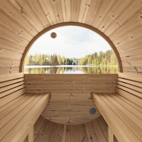 SaunaLife Model E7W Sauna Barrel-Window