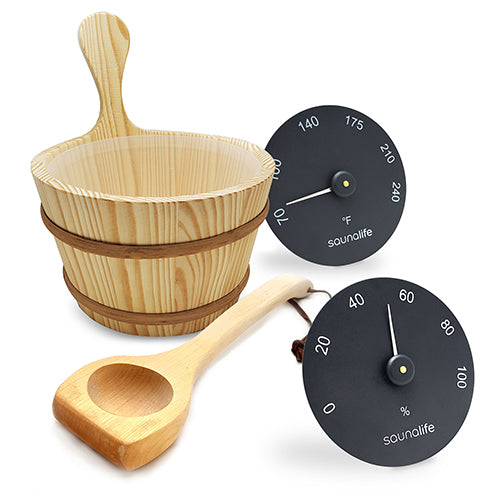 SaunaLife Bucket & Ladle